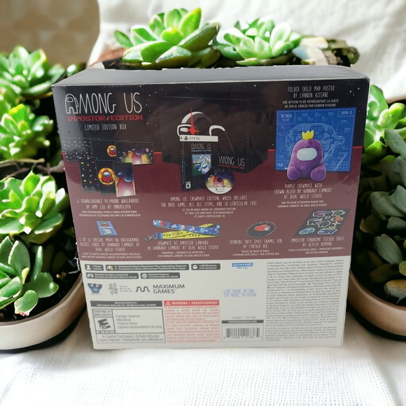 PS5 Among Us: Impostor Edition PlayStation 5 Crewmate vs Imposter FACTORY SEALED - Picture 4 of 10